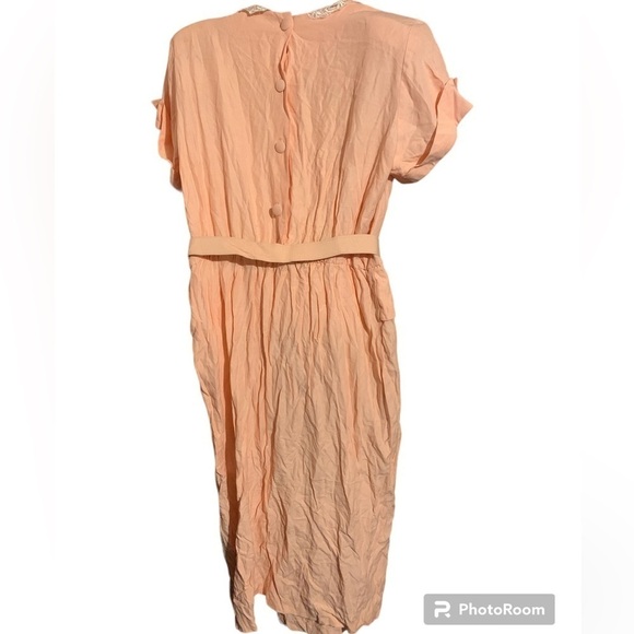 🎉🎉POSH HOST PICK NWT Vintage plus size! 80s Dress Nina Piccalino 1X with belt - Picture 4 of 8